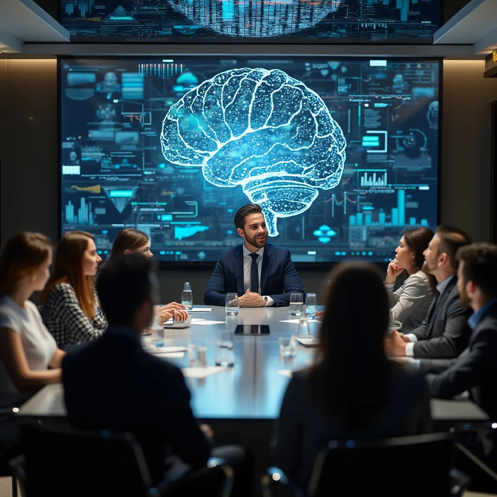 Présentation client de solutions IA par IA Financière